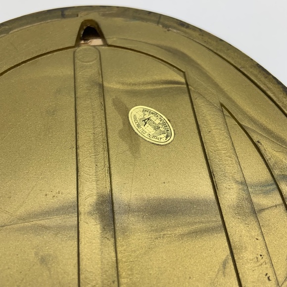 Vintage Action Italian Wall Hanging Picture Frame with Victorian Style Photo - Picture 11 of 15